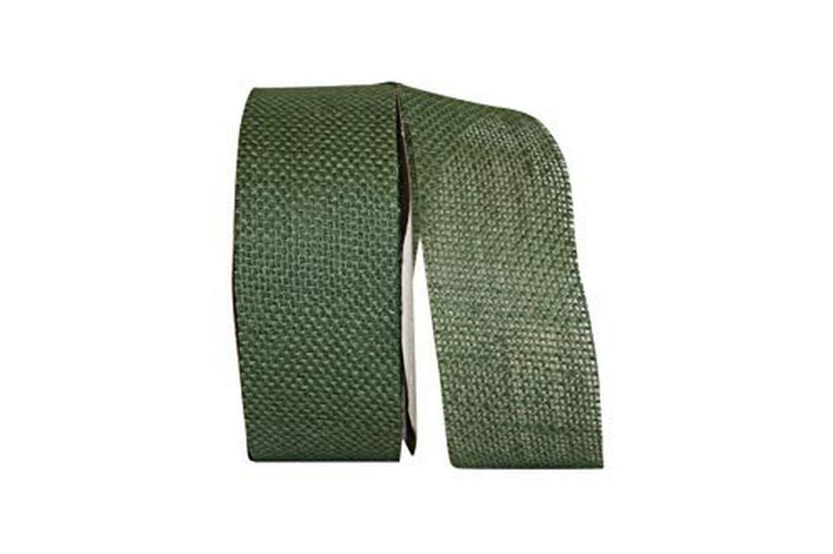 Reliant Ribbon Cinta de arpillera, 2 1/2 pulgadas x 20 yardas, verde cazador