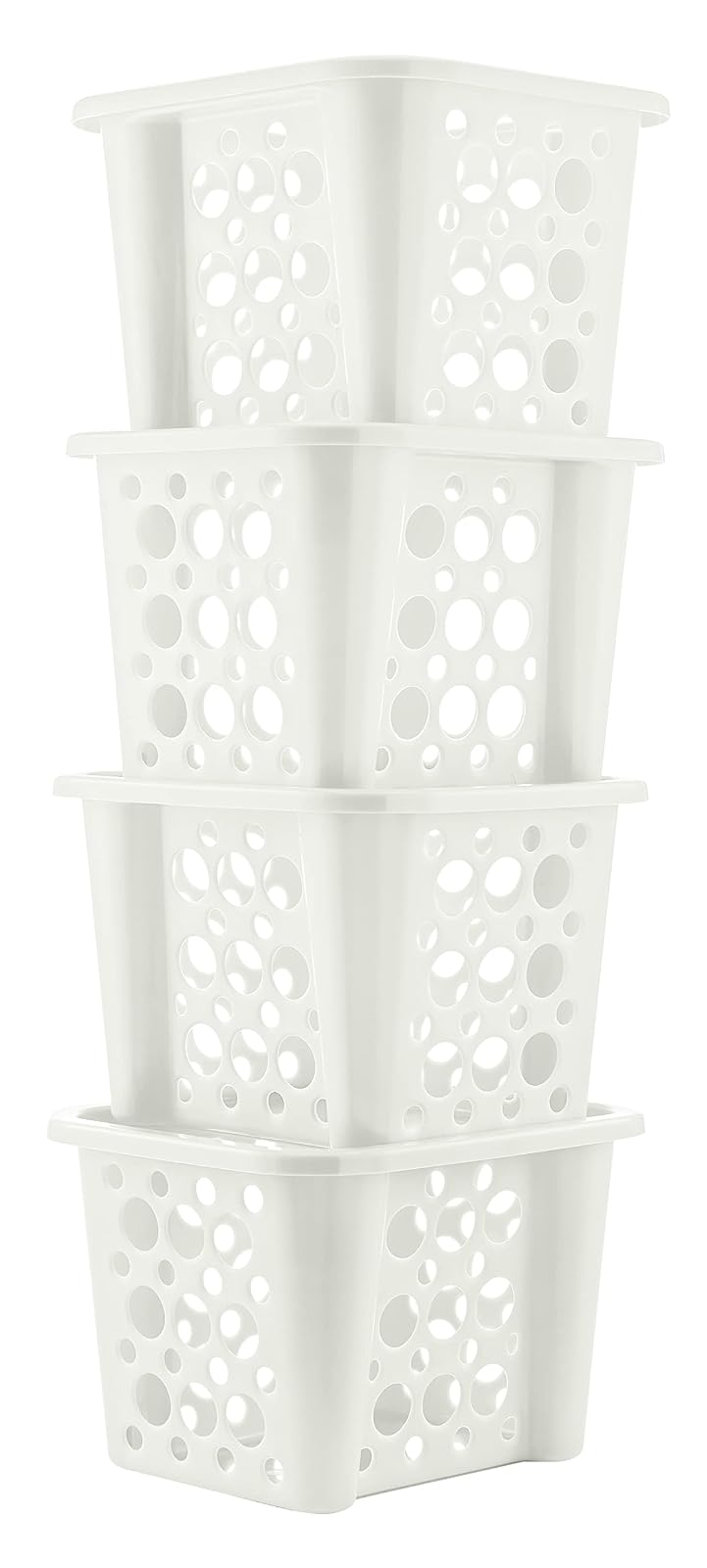Mini caja apilable, paquete de 4