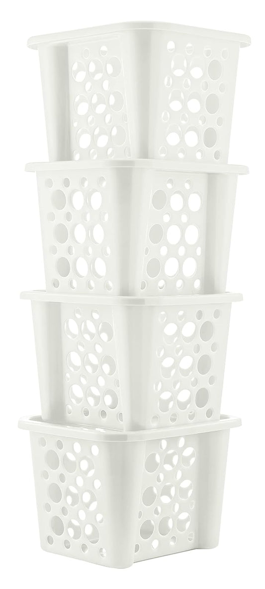 Mini caja apilable, paquete de 4