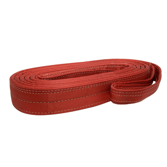 Urrea EP246 Eslinga de poliéster plana tipo ojo-ojo reforzada 4" x 6m, 2 capas