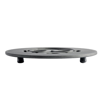 Babish Cookware - Salvamanteles de Hierro Fundido, 8 Pulgadas, Cara preestablecida