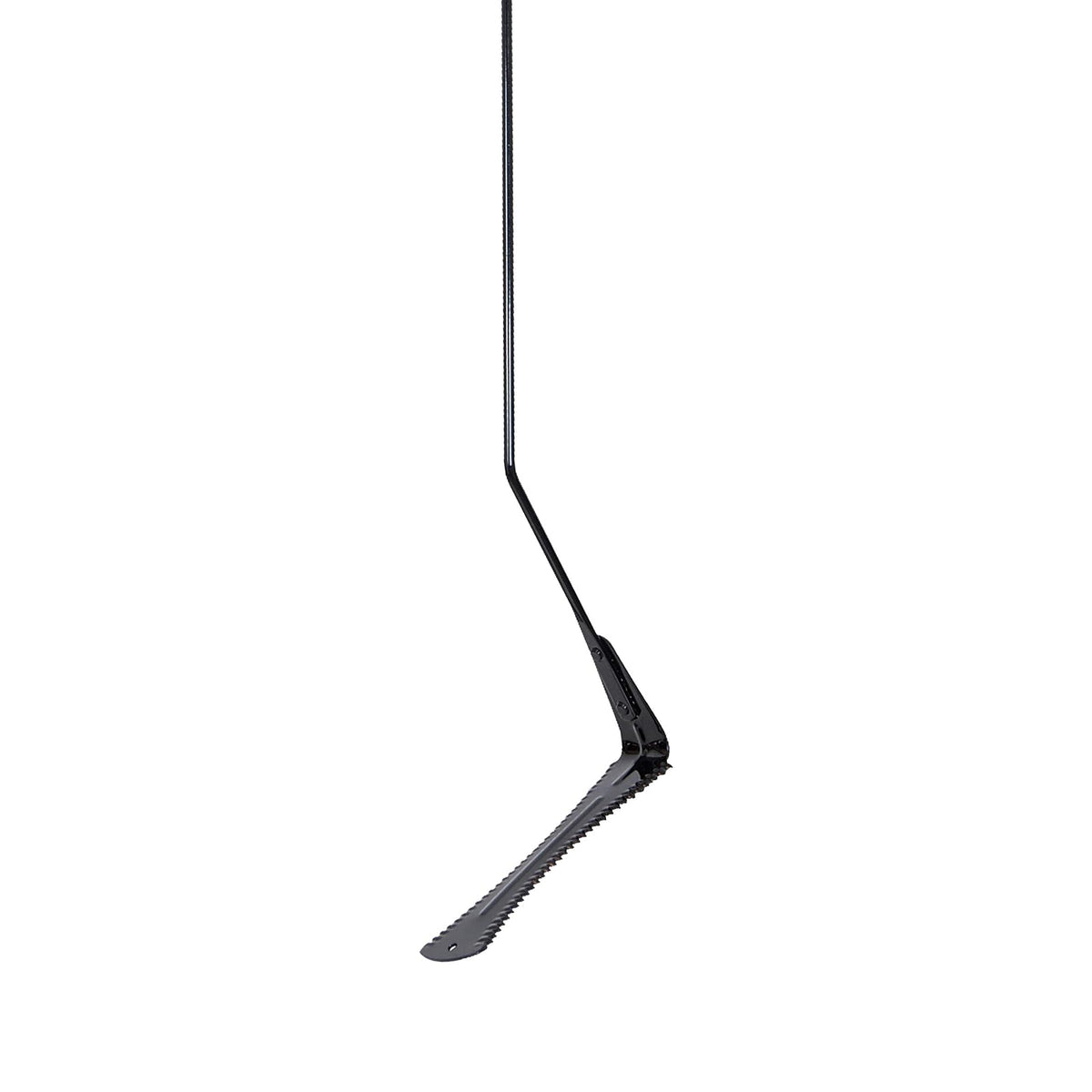 True Temper 2942600 - Látigo de zacate con hoja de acero dentado de doble filo y 22 pulgadas Mango de madera dura