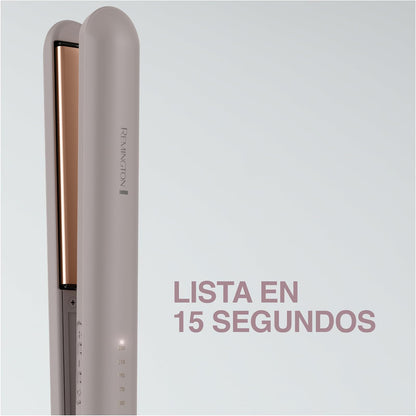Remington Plancha de Cabello con Colágeno y Biotina, Control Atifrizz, S31A | Placas infusionadas con microacondicionadores de colágeno y biotina para un cabello con menos frizz