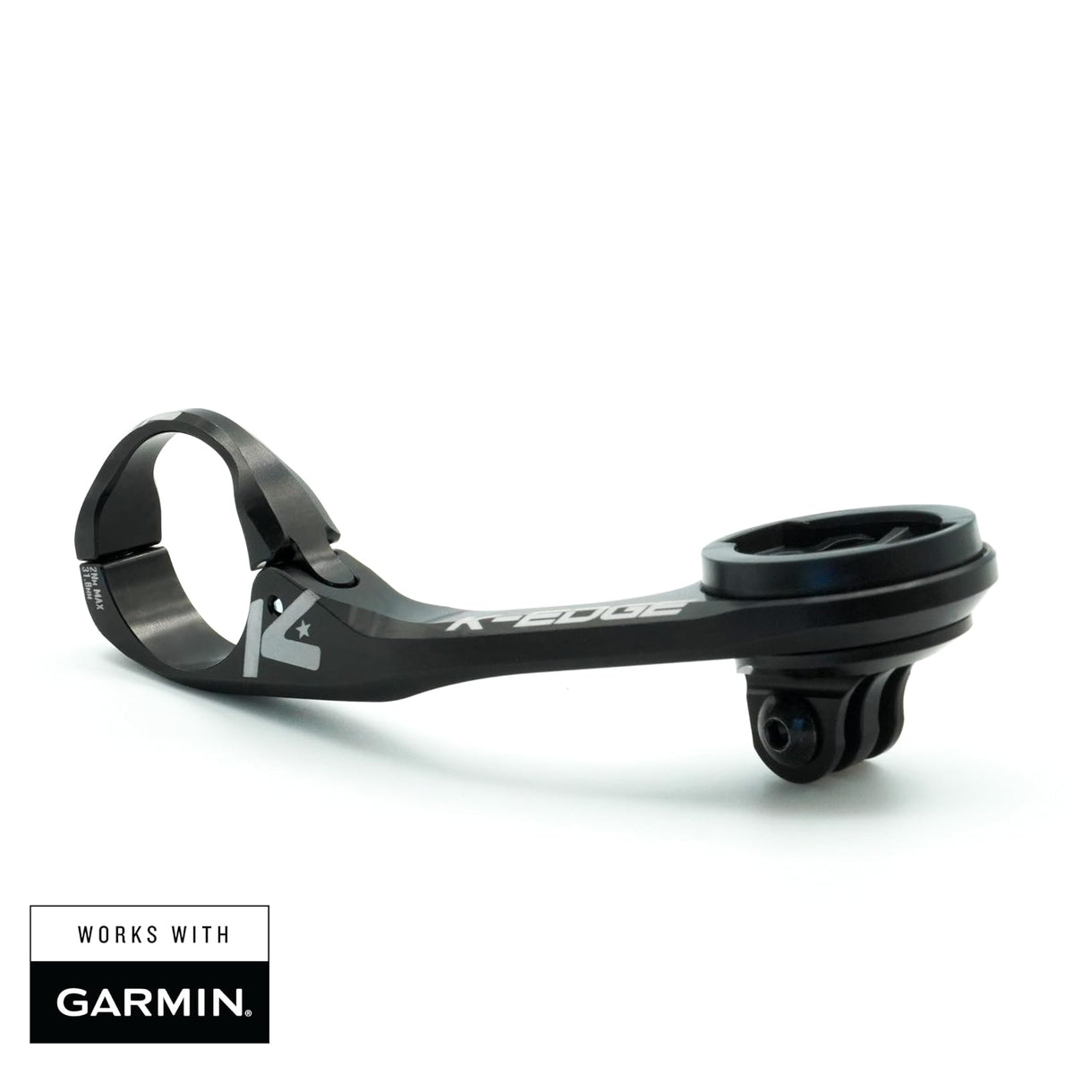 K-EDGE Montura Garmin MAX XL Combo 31.8mm Negro