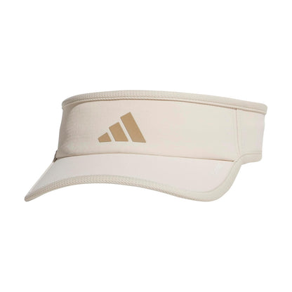 adidas Women's Superlite 3 Visor Visor Mujer - Talla Única - Crystal Linen Beige - Trace Khaki