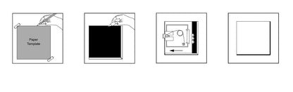 Watts APU9 - Panel de acceso de paneles de yeso para fontanería, cableado y cables, blanco, 8 x 8 pulgadas