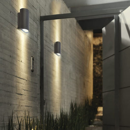 Tecnolite Lámpara de Exterior LED para Sobreponer HLED-843/30/G, 14.5 W, Luz Cálida Brillante, Gris
