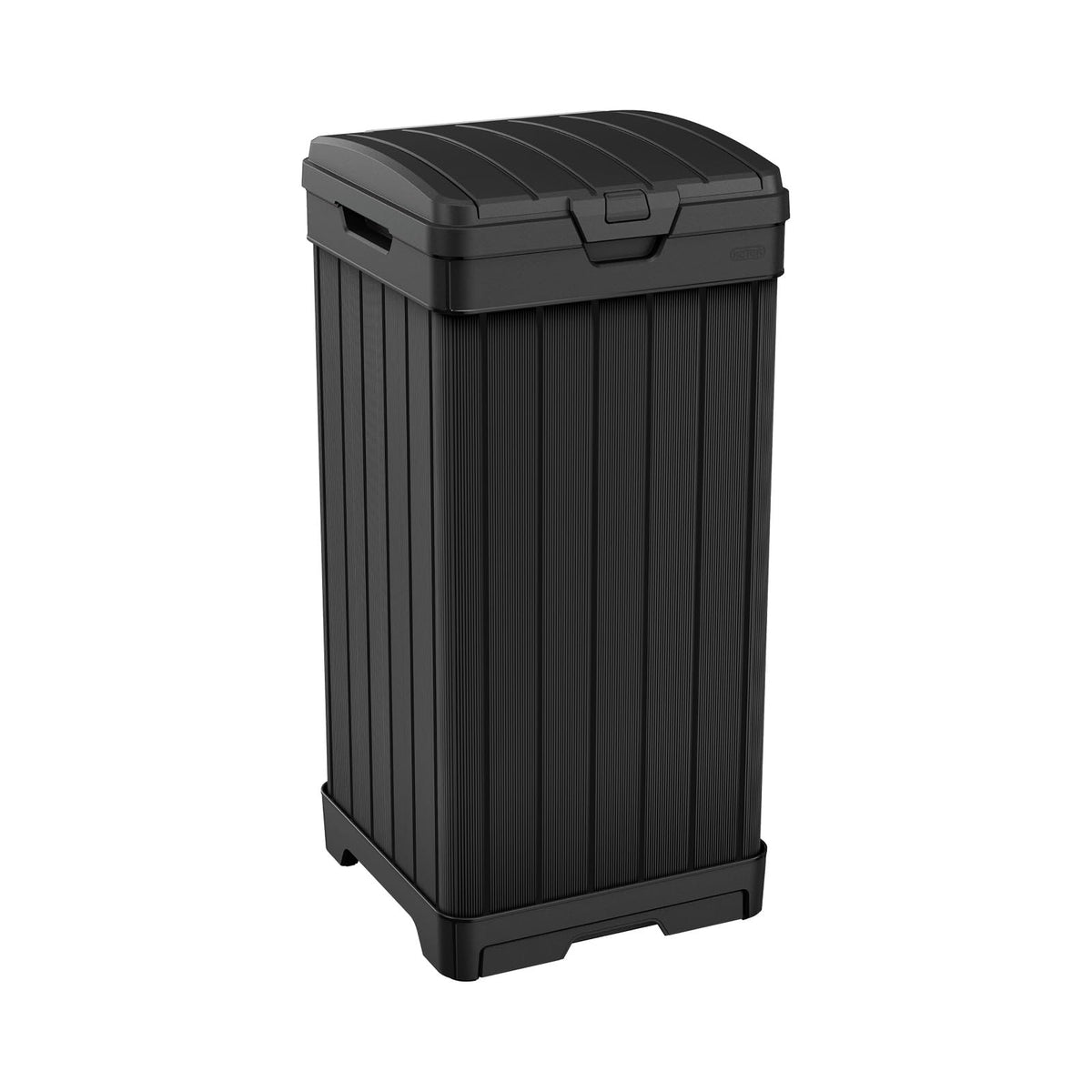 KETER Bote de Basura Baltimore Trash Can, Cesto para Jardin y Exteriores