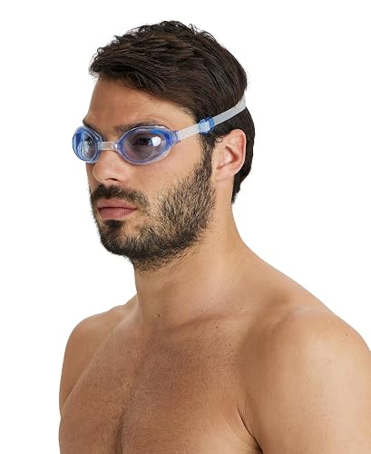 Arena - anteojos de natación Unisex para Adultos, Suaves, antiempañantes, para Hombres y Mujeres, diseño Ligero, cómodo, con Sellos Acolchados, Lentes sin Espejo