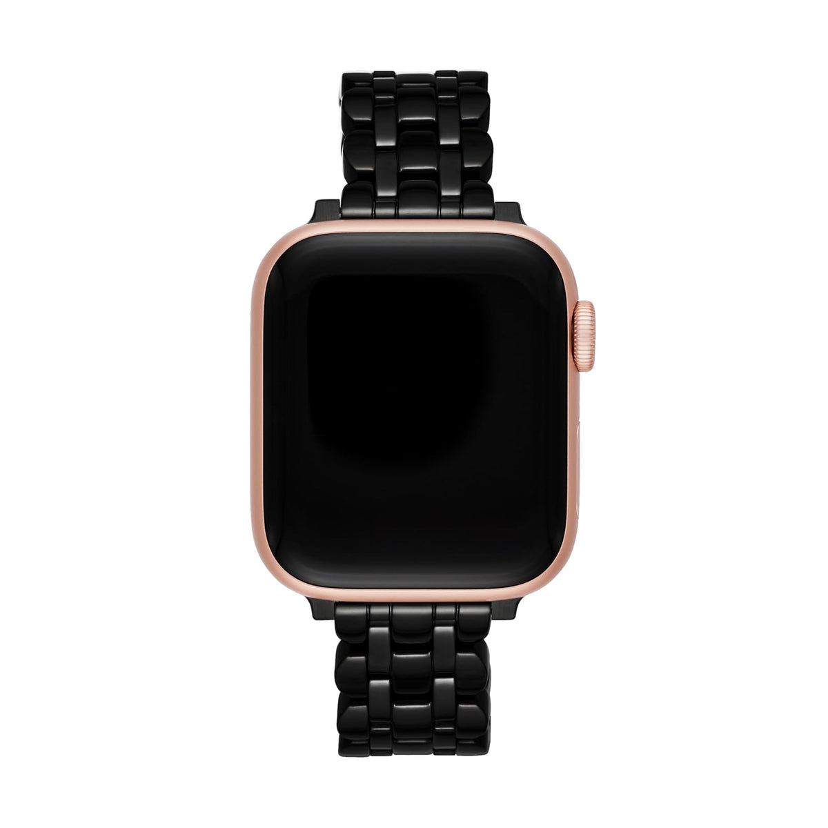 Kate Spade New York, Pulsera de reloj intercambiable KSS0067, mujeres, Borde festoneado/tono dorado rubor, Una talla