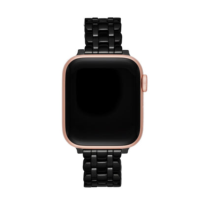 Kate Spade New York, Pulsera de reloj intercambiable KSS0067, mujeres, Borde festoneado/tono dorado rubor, Una talla
