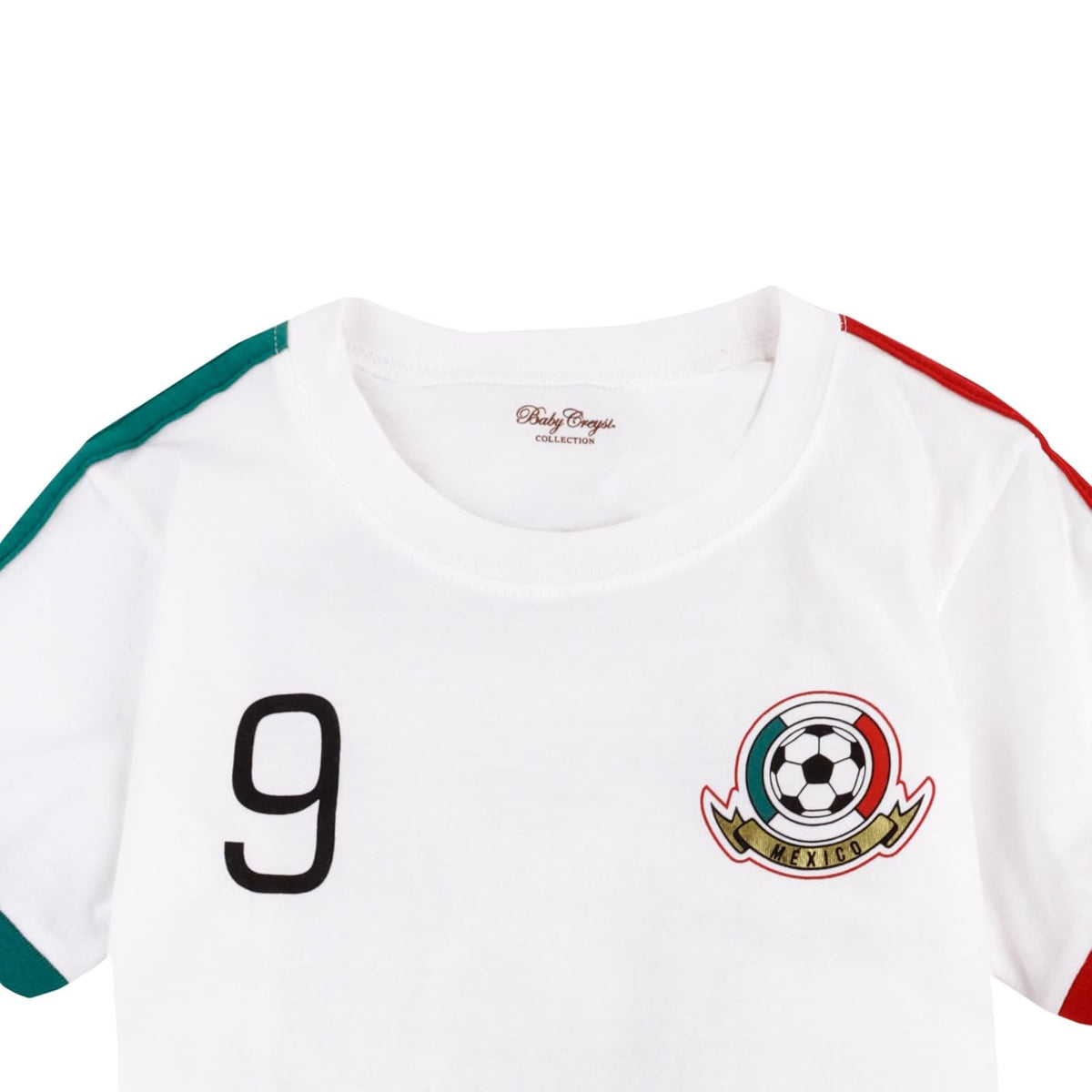 Baby Creysi Set de Playera Infantil Ligera en Tejido Jersey Fresco y Calcetines de Suave Ajuste