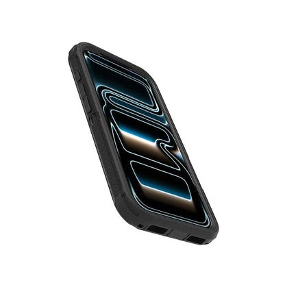 OtterBox - Funda para iPhone 17 Pro Defender Pro Series, Color Negro, Resistente, Resistente y Duradera, a presión en MagSafe