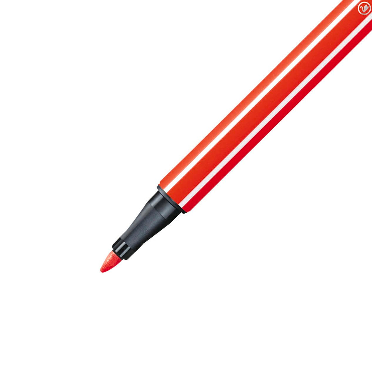 STABILO Pen 68 ARTY – Pack de 65 Rotuladores Premium Punta Fina 1 mm, Tinta Base Agua | Colores Intensos y Fluorescentes | Ideal para Arte, Bullet Journal y Scrapbooking