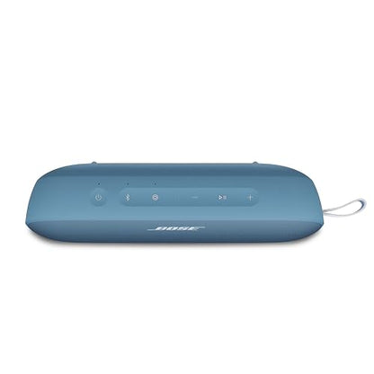 Bose Altavoz Bluetooth portátil SoundLink Flex (2.ª Gen.) Altavoz para Exteriores portátil con Sonido de Alta fidelidad, hasta 12 Horas de duración de la batería, a Prueba de Agua y Polvo, Color Azul