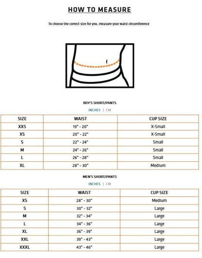Shock Doctor de los Hombres & Boy 's Core Short de compresión con Bio-Flex Copa
