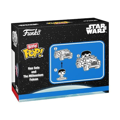 Funko Pop! Bitty Ride: Star Wars - Han Solo with Millenium Falcon