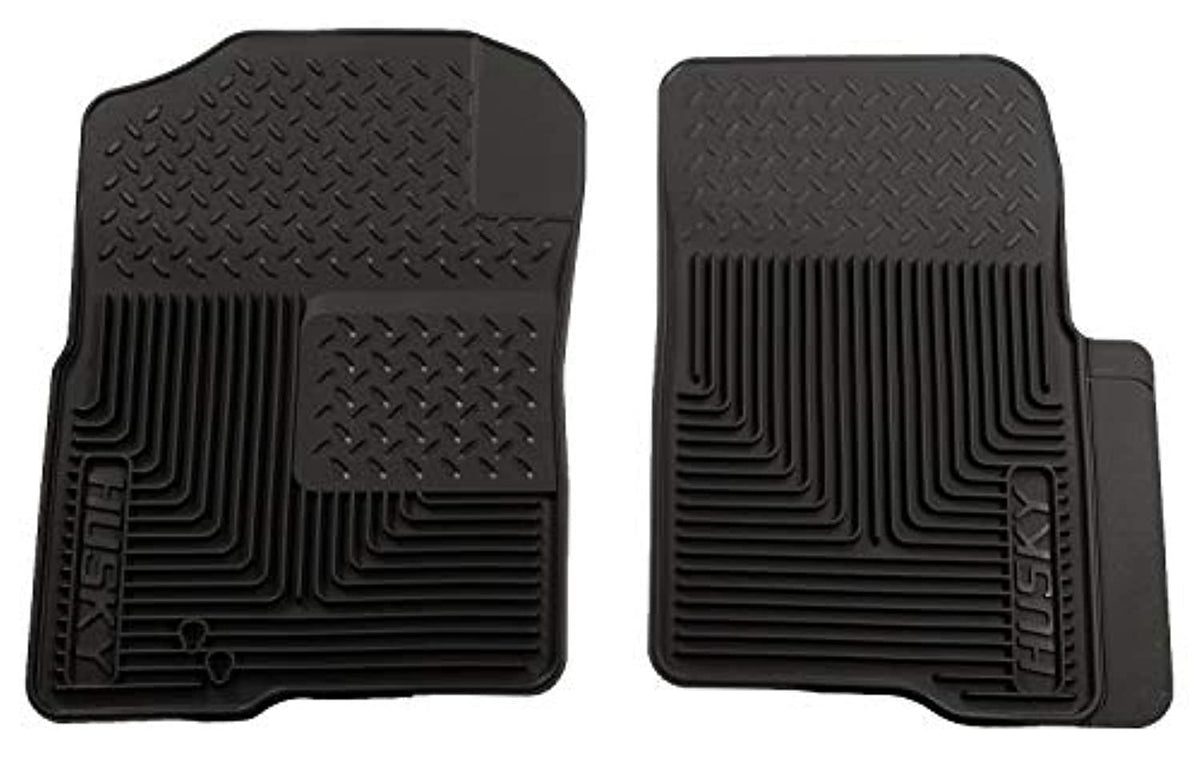 Husky Liners Alfombrillas para Piso Delantero Resistentes 51231 para Ford Expedition/F-150 y Lincoln Navigator 2003-2014, Negro