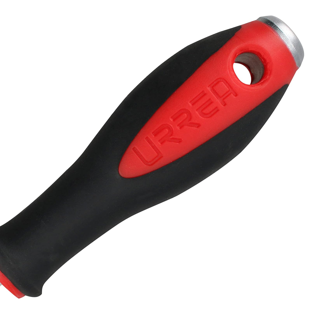 Urrea 9104G Destornillador con mango de golpe, punta plana 1/4" x 4"