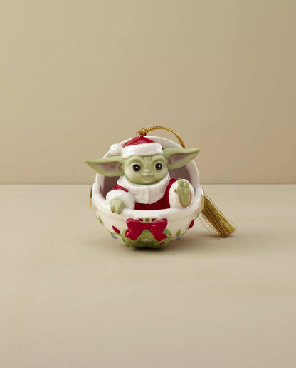 Lenox 895920 Grogu's Holiday Hover - Adorno para carriola
