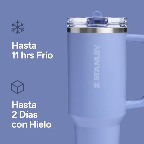 Stanley Quencher ProTour Flip Straw Termo | Pistachio, 1.2 litros, acero inoxidable reciclado, tapa a prueba de fugas