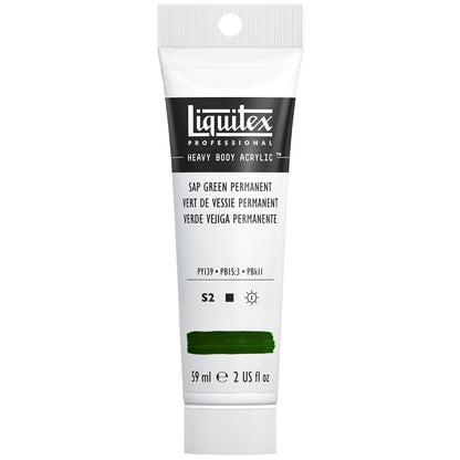 Liquitex Heavy Body pintura acrílica Brilliant Purple 59 ml - Verde (Sap Green Permanent 315)