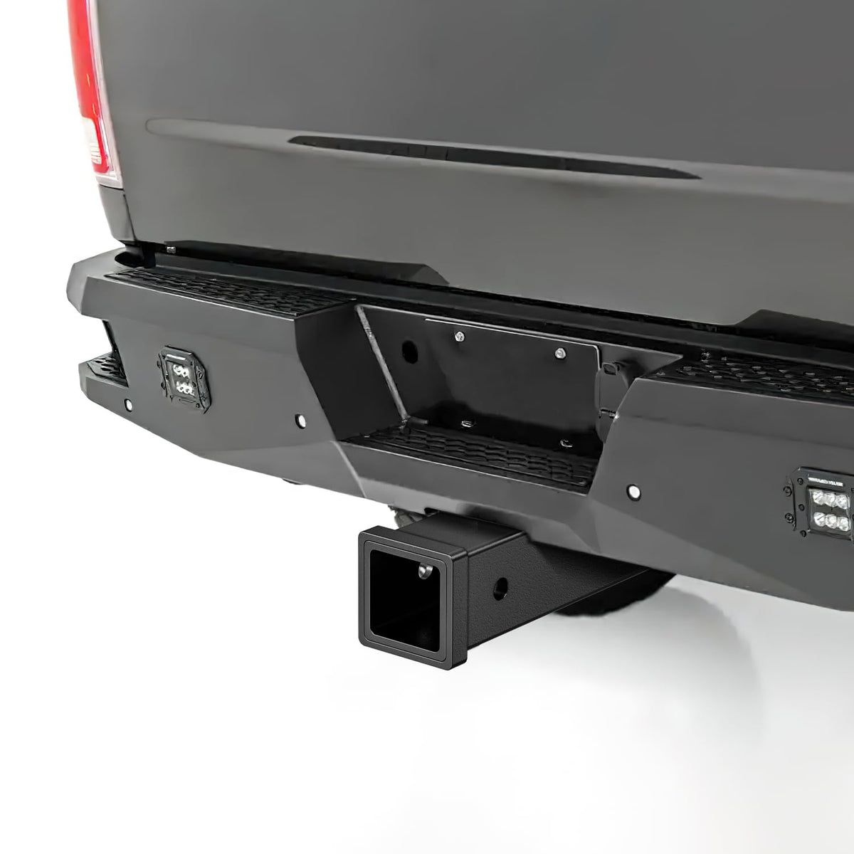 Nilight Hitch Adapter 2.5" x 10" Combo Bar Trailer Receiver Tube Weld-on Raw Steel Hitch Bar