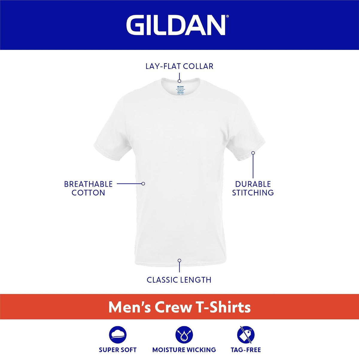Gildan GIL1100, Camiseta para Hombre