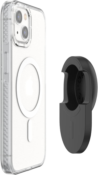 PopSockets: MagSafe - Soporte magnético para teléfono, Soporte magnético para teléfono, Soporte para teléfono, Color Negro