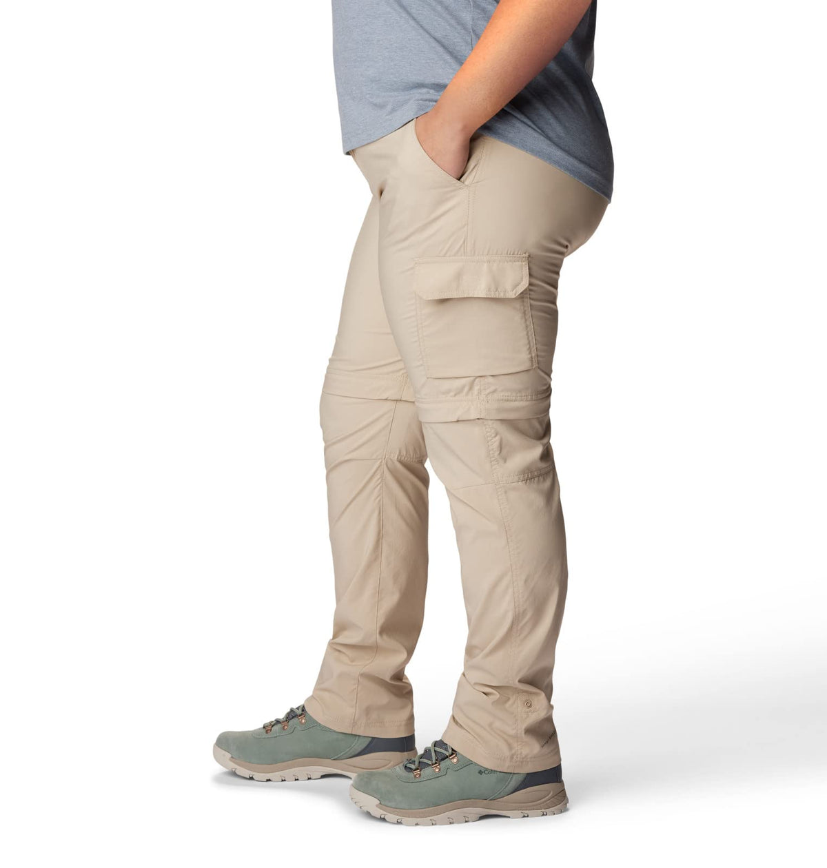 Columbia Silver Ridge Pantalón Convertible utilitario Pantalones de Senderismo para Mujer