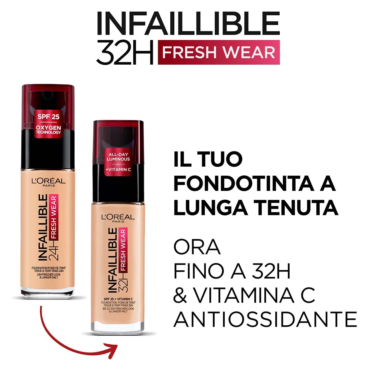 L'Oreal Paris L'oreal paris base de maquillaje infallible 24h, 110 vanilla rose, 30 ml VANILLE ROSE 110