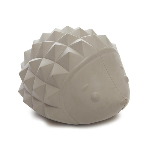 Barkbox Sven The Hedgie Super Chewer - Juguete para Perro | Hule Natural, Rebote Loco y Textura Ondulada | Juguete Duradero para Perros masticadores agresivos, Perros medianos a Grandes