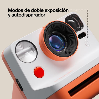Polaroid Now - Cámara instantánea de 3ª generación Tipo I, Color Rosa, sin película, 9197