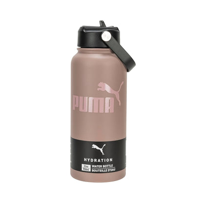 PUMA Evercat Botella de Agua de Acero Inoxidable 32 oz - Rosado - 32 Ounces