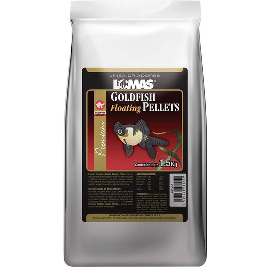 Lomas Mini Pellets para Pez Japonés 1.5 Kg | Alimento Flotante para Peces de Estanque y Goldfish Pequeños