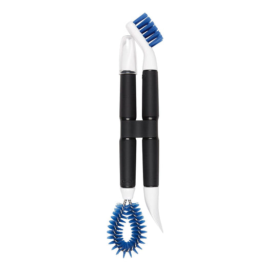 OXO 12155000 Cepillo para Electro Nylon 4 en 1, Azul