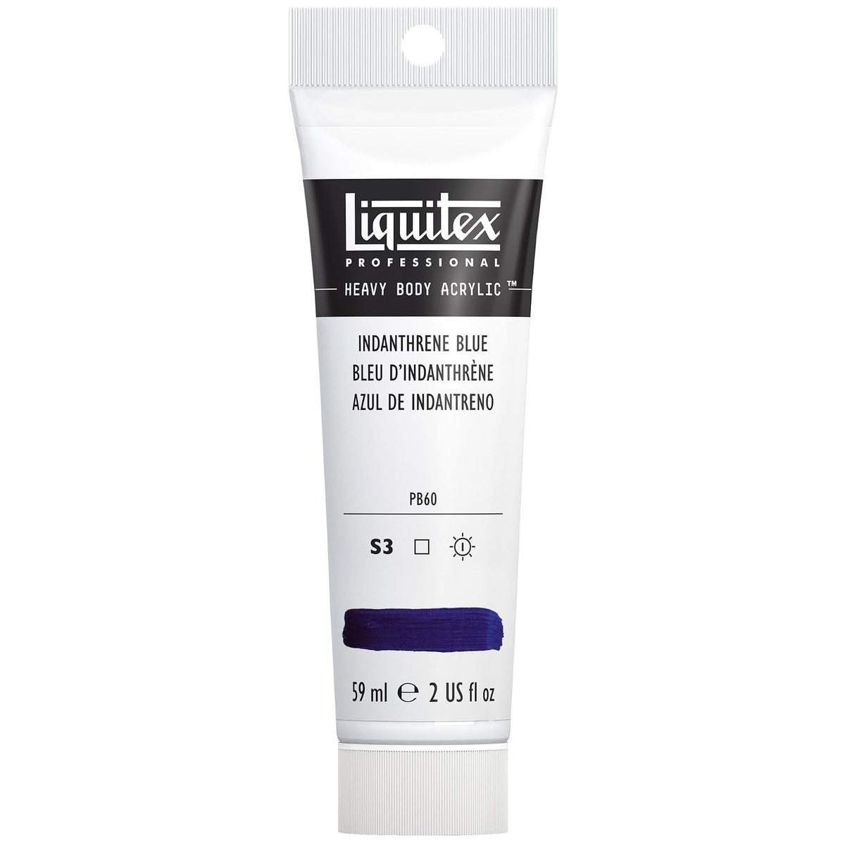 Liquitex Heavy Body pintura acrílica Brilliant Purple 59 ml - Azul (Indantherene Blue 322)