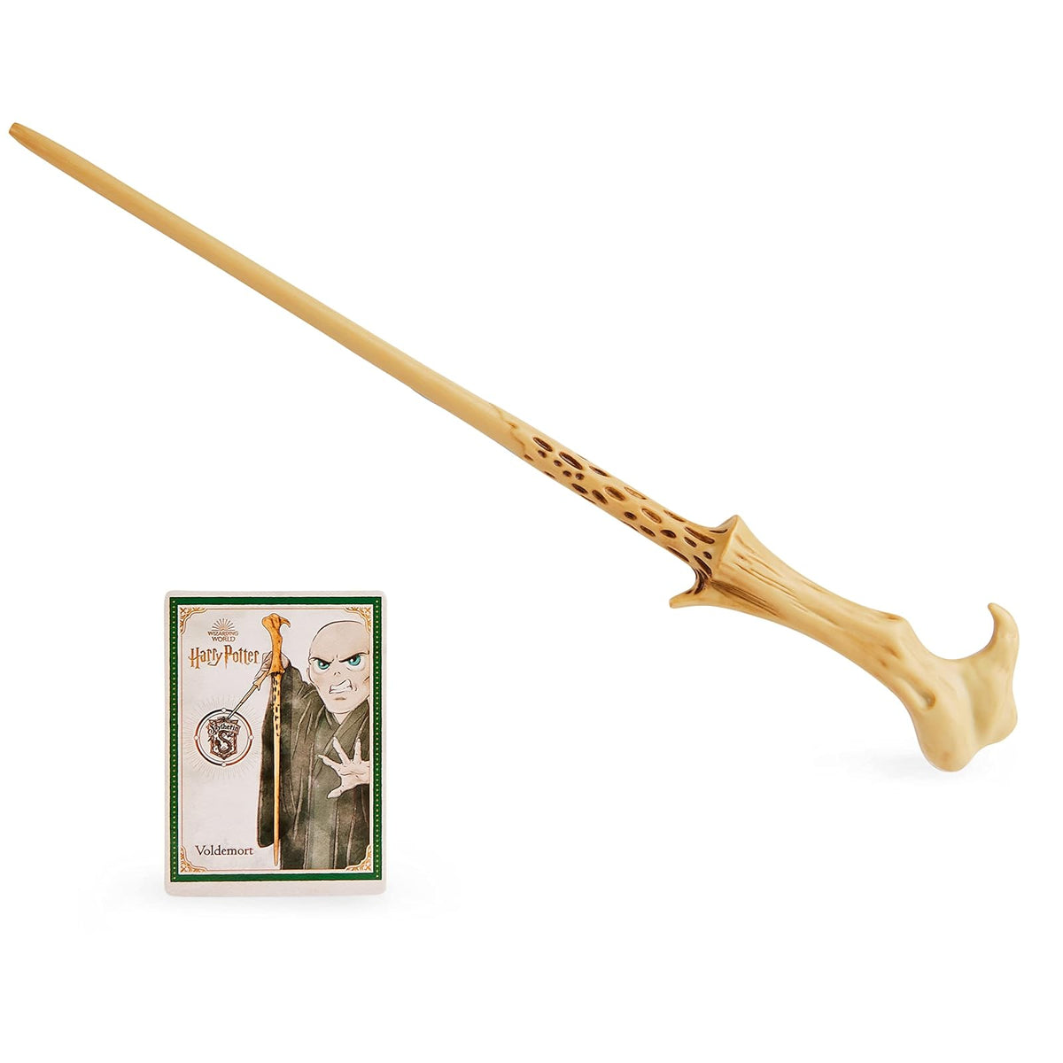Wizarding World, auténtica Varita de Ron Weasley de 30.5 cm con Tarjeta de hechizos Coleccionable, Juguetes para niños a Partir de 6 años - Multicolor - Varita