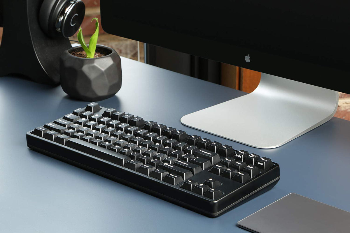 DROP GMK - Juego de teclados mecánicos Personalizados de Color Blanco sobre Negro, 146 Teclas, Arco ABS Doble, Perfil Cereza, para 60%, TKL, 1800 diseños, etc