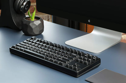 DROP GMK - Juego de teclados mecánicos Personalizados de Color Blanco sobre Negro, 146 Teclas, Arco ABS Doble, Perfil Cereza, para 60%, TKL, 1800 diseños, etc