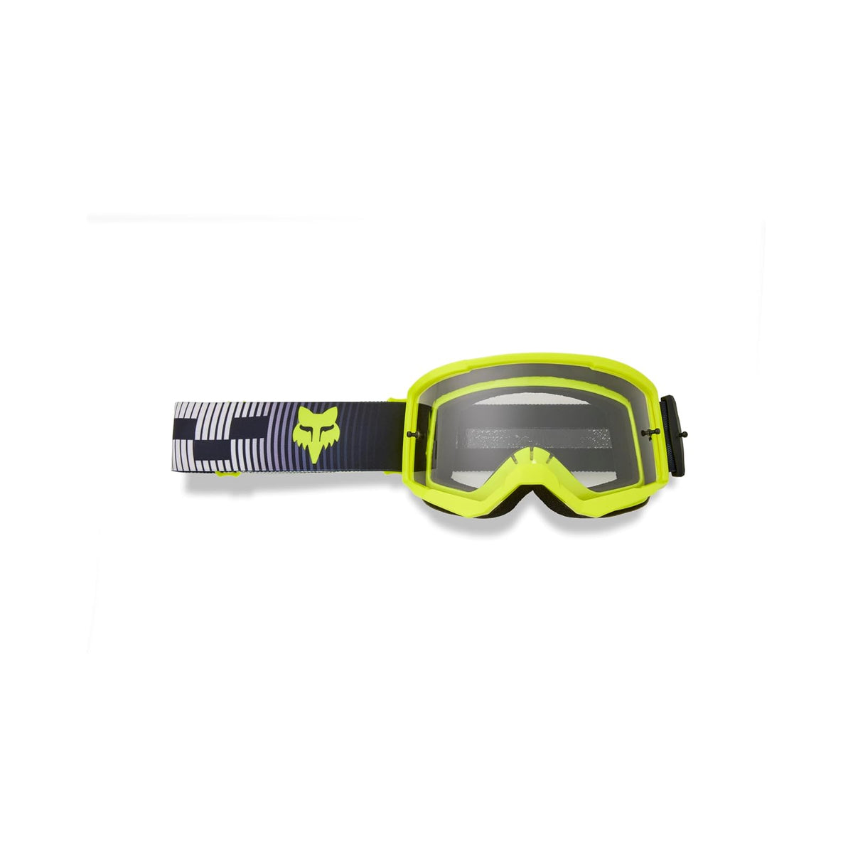 Fox Racing Main Kairos Goggles de Seguridad para Motocross - Einheitsgröße - Gris - amarillo