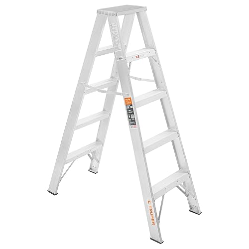 Truper ESTD-24, Escalera de tijera doble, tipo ll, 4 escalones