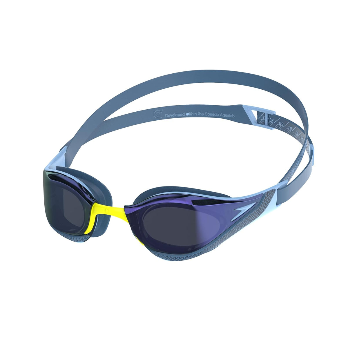 Speedo Swim Goggles Mirrored Fastskin Pure Focus anteojos de natación espejadas Fastskin Pure Focus Unisex adulto