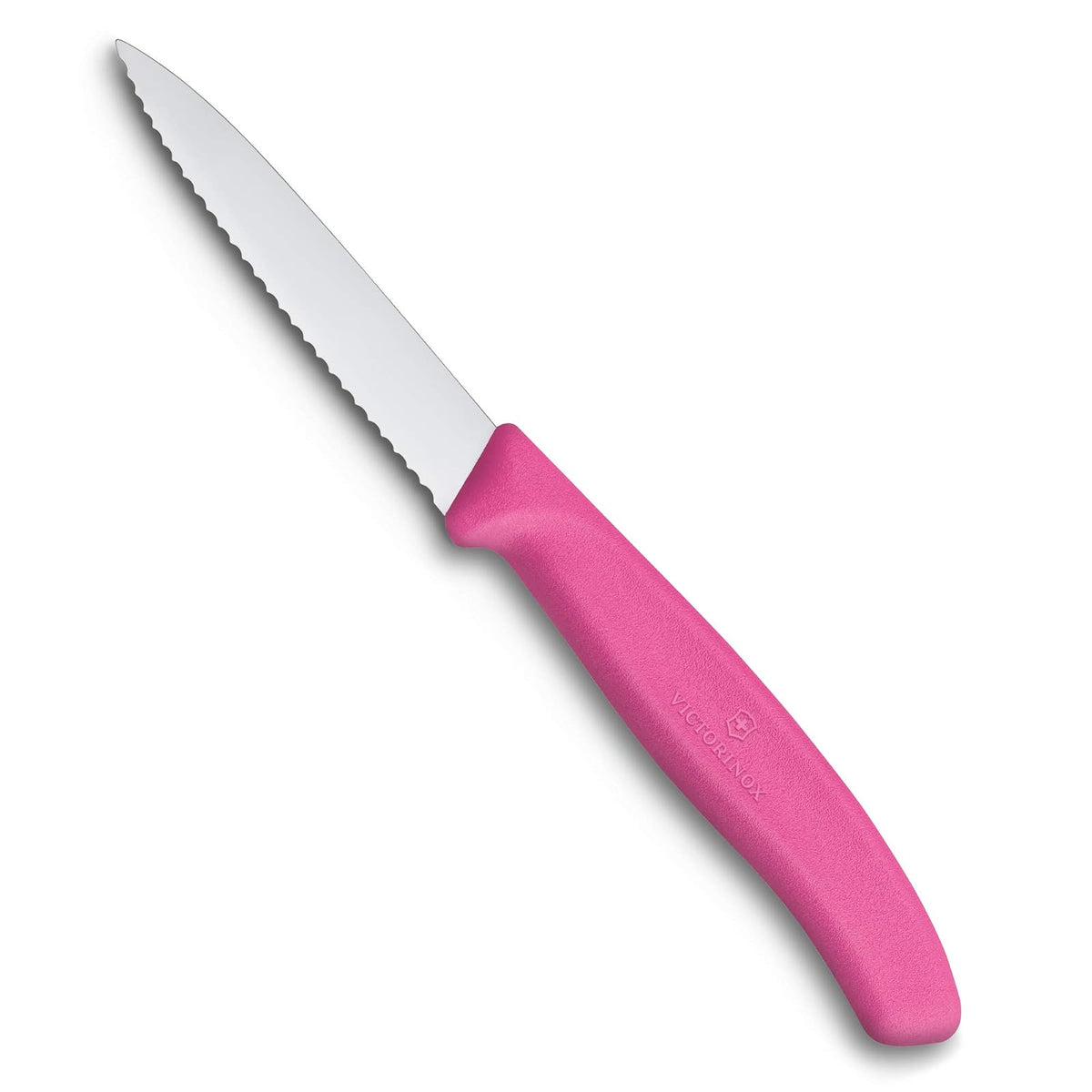 Victorinox Cuchillo Dentado, Rosa, 8 Centímetros