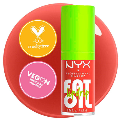NYX Professional Makeup Fat Oil Lip Drip Gloss Sprinkle Sprinkle 4.8ml - Splash Of Cream