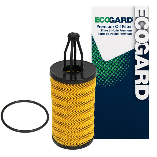 ECOGARD X10001 - Filtro de aceite de motor de cartucho premium para aceite convencional para Mercedes-Benz E350 3.5L 2012-2016, GLE350 3.5L 2016-2018, ML350 3.5L 2012-2015, GLK350 3.5L 2013-2013-2013-2013-2015