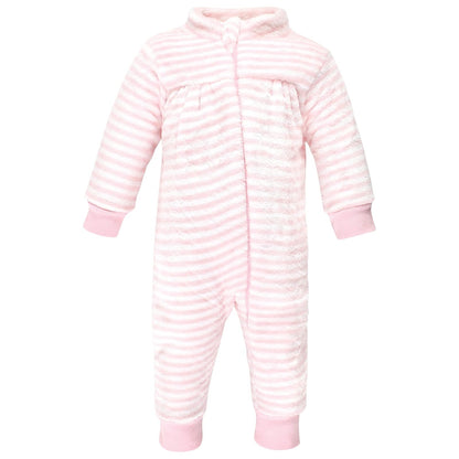 Hudson Baby baby-girls Fleece Jumpsuits, Coveralls, and Playsuits