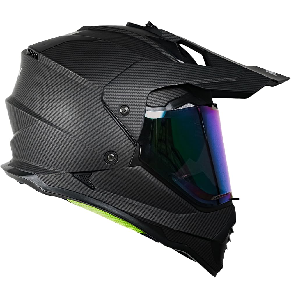 KOV Casco Onix Carbon Negro XXL