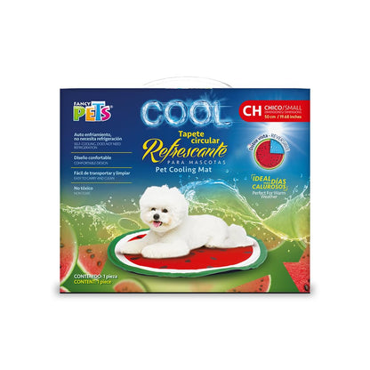Fancy Pets Tapete Refrescante Circular para Mascotas, Sandía Cool - CH