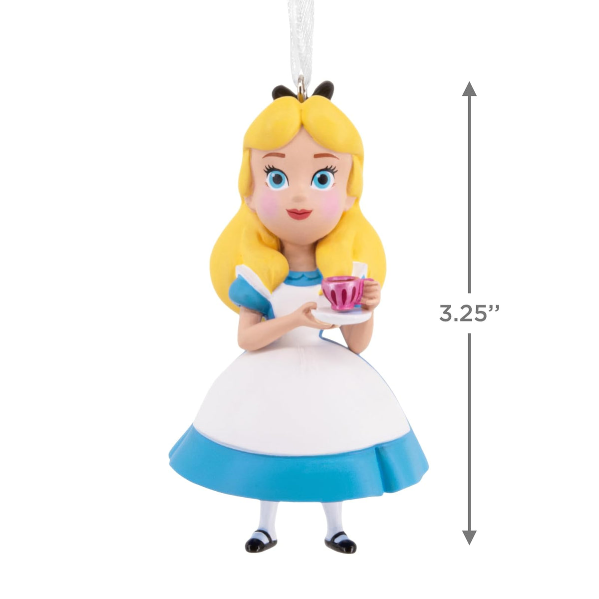Hallmark - Adornos de Navidad de Alicia en el País de Las Maravillas, Regalos para Fans de Disney